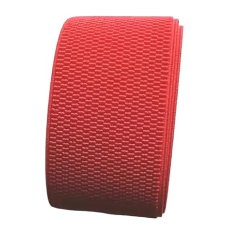 Zymjzbetic 6cm Breite Hosen Rock Gürtel Farbe Elastische Band Twill Elastische Band Latex Elastische Band Gummiband für Näharbeiten(Pink) von Zymjzbetic