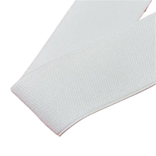 Zymjzbetic 6cm Maiskorn elastischer Gürtel elastischer lockerer Enger Gürtel Taillengürtel elastischer Gürtel für Näharbeiten(White) von Zymjzbetic