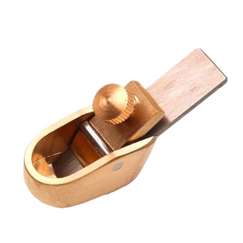 Zymjzbetic 8/12/14/16/18mm Metall Hand Hobel Breite Violine Cello, Der Holzbearbeitung Hobel Cutter Set Werkzeug Gebogene Sohle Metall Kupfer zum Besäumen, Hobeln und Glätten von Oberflächen(4) von Zymjzbetic