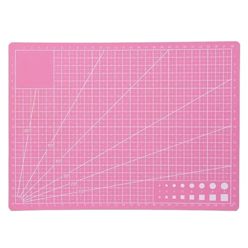 Zymjzbetic A4 PVC doppelseitige selbstheilende Schneidematte Patchwork Carving Pad DIY Schneidebrett dauerhafte rutschfeste Reparaturwerkzeug für Näharbeiten Basteln Scrapbooking Projekt Zymjzbetic A4 PVC doppelseitige selbstheilende Schneidematte Patchwork Carving Pad DIY Schneidebrett dauerhafte rutschfeste Reparaturwerkzeug für Näharbeiten Basteln Scrapbooking Projekt von Zymjzbetic