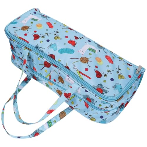 Zymjzbetic Aufbewahrungstasche aus gewebter Wolle, Nähzubehör, Handtaschen, Damen-Tasche, Strickwerkzeuge, Tragen für Garne Stricknadeln Häkelnadeln Zymjzbetic Aufbewahrungstasche aus gewebter Wolle, Nähzubehör, Handtaschen, Damen-Tasche, Strickwerkzeuge, Tragen für Garne Stricknadeln Häkelnadeln von Zymjzbetic