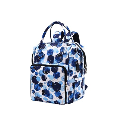 Zymjzbetic Garn-Aufbewahrungstasche, wasserdichte Häkelnadel-Tasche, Rucksack-Tasche for Nähwerkzeug-Zubehör für Garne Stricknadeln Häkelnadeln(Style-C) von Zymjzbetic