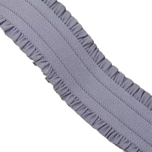 Zymjzbetic Hohe Elastizität Elastischer Gürtel Verdickter Bund Gummiband Spitze Breiter Gürtel Hose Taille Rock Spezielles Zubehör für Näharbeiten(Grey) von Zymjzbetic