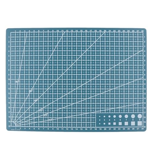 Zymjzbetic Kultur- und Bildungswerkzeuge A4 A5 Doppelseitiges Schneidepad Kunstgravurbrett für Näharbeiten Basteln Scrapbooking Projekt(A4 Green) von Zymjzbetic