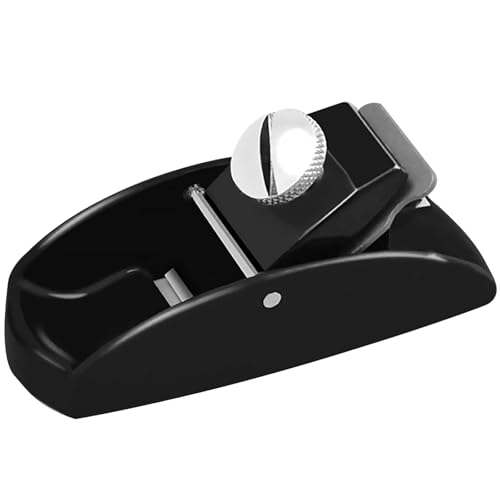 Zymjzbetic Mini-Handhobel, professioneller präziser Holzbearbeitungshobel, Glättung von Holzhobeln, Verstellbarer Holzhobel mit flachem Boden zum Besäumen, Hobeln und Glätten von Oberflächen(Black) Zymjzbetic Mini-Handhobel, professioneller präziser Holzbearbeitungshobel, Glättung von Holzhobeln, Verstellbarer Holzhobel mit flachem Boden zum Besäumen, Hobeln und Glätten von Oberflächen(Black) von Zymjzbetic