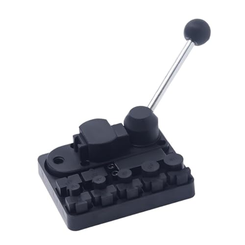 Zymjzbetic Ringbiegemaschine, Dünnblechbiegemaschine, Schmuckformmaschine, Rundmaschine, Goldbearbeitungswerkzeuge für die Reparatur von Ohrringen(Black-Plastic Machine) von Zymjzbetic