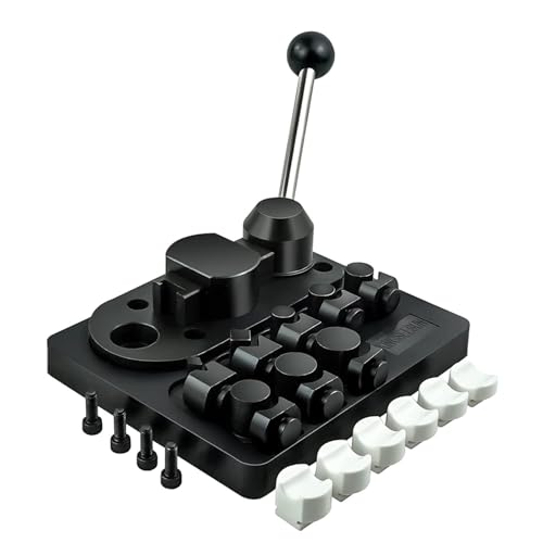 Zymjzbetic Ringbiegemaschine, kleine Form- und Biegemaschine, Rundungs-, Form- und Rollwerkzeuge for Gold- und Silberkupfer für die Reparatur von Ohrringen(Black-Metal Bender) von Zymjzbetic