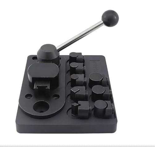 Zymjzbetic Ringbiegemaschine, kleine Form- und Biegemaschine, Rundungs-, Form- und Rollwerkzeuge for Gold- und Silberkupfer für die Reparatur von Ohrringen(Black-Plastic Bender) von Zymjzbetic