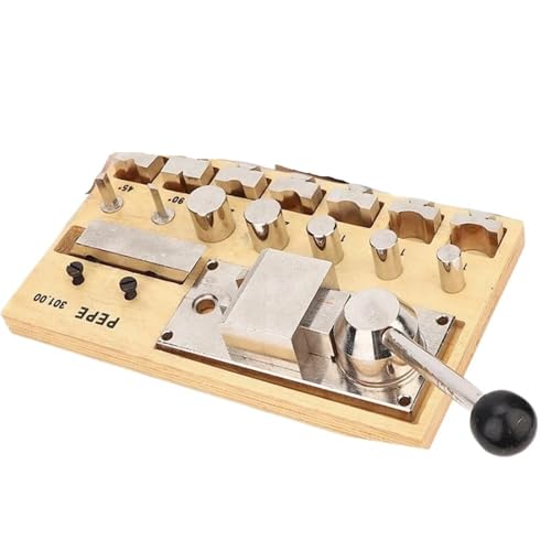 Zymjzbetic Ringbiegemaschine for Ohrringe, Finger, Gold, Silber, Kupfer, Ringformung, Mini-Walzwerk, Schmuckreparaturwerkzeug für die Reparatur von Ohrringen von Zymjzbetic