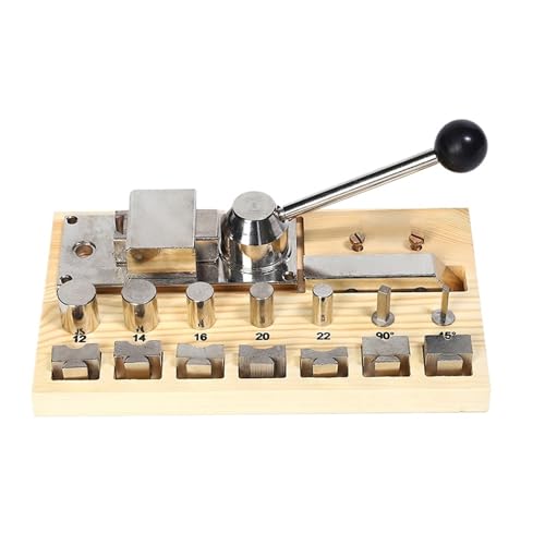 Zymjzbetic Ringbiegepresse, Rundungsmaschine, Forming Rolling Bender, Gold/Silber, Reparaturwerkzeug for Schmuckherstellung für die Reparatur von Ohrringen Zymjzbetic Ringbiegepresse, Rundungsmaschine, Forming Rolling Bender, Gold/Silber, Reparaturwerkzeug for Schmuckherstellung für die Reparatur von Ohrringen von Zymjzbetic