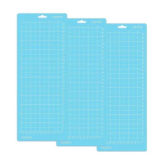 Zymjzbetic Schneidematte, 3er-Pack, 30,5 x 11,4 cm, PP, Bastel-Schneidebrett, Bastel-Schneidebrett für Näharbeiten Basteln Scrapbooking Projekt(3 Pack Blue) von Zymjzbetic