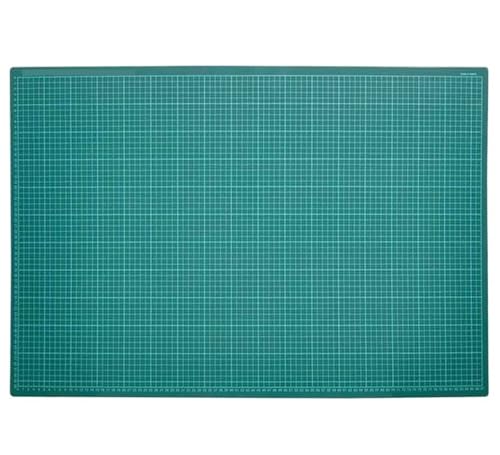 Zymjzbetic Selbstheilende PVC-Schneidematte mit Gitter, for Bastelarbeiten, dunkelgrün, Patchwork-Werkzeuge, Schneideunterlage, 60 x 90 cm für Näharbeiten Basteln Scrapbooking Projekt Zymjzbetic Selbstheilende PVC-Schneidematte mit Gitter, for Bastelarbeiten, dunkelgrün, Patchwork-Werkzeuge, Schneideunterlage, 60 x 90 cm für Näharbeiten Basteln Scrapbooking Projekt von Zymjzbetic