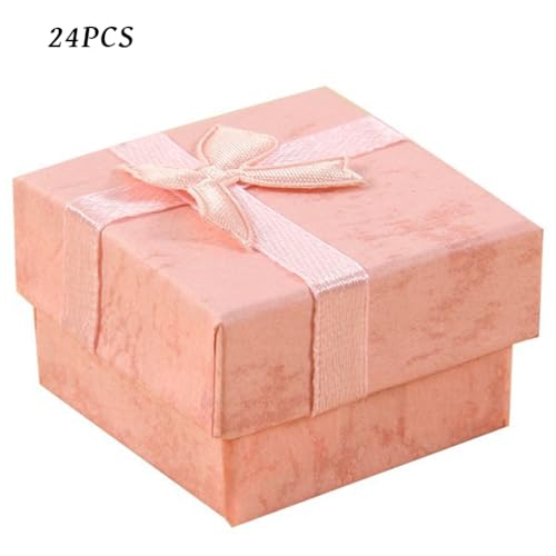 Zymoplas 24 teilige Geschenkbox mit Schleife, personalisierbar, Süßigkeitsbeutel, Halskette, Ohrring, Papier, Schmuckschatulle, Hochzeit, Babyparty, Geburtstag, Rosa Zymoplas 24 teilige Geschenkbox mit Schleife, personalisierbar, Süßigkeitsbeutel, Halskette, Ohrring, Papier, Schmuckschatulle, Hochzeit, Babyparty, Geburtstag, Rosa von Zymoplas