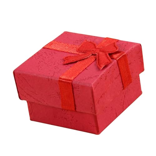 Zymoplas 24 teilige Geschenkbox mit Schleife, personalisierbar, Süßigkeitsbeutel, Halskette, Ohrring, Papier, Schmuckschatulle, Hochzeit, Babyparty, Geburtstag, Rot Zymoplas 24 teilige Geschenkbox mit Schleife, personalisierbar, Süßigkeitsbeutel, Halskette, Ohrring, Papier, Schmuckschatulle, Hochzeit, Babyparty, Geburtstag, Rot von Zymoplas