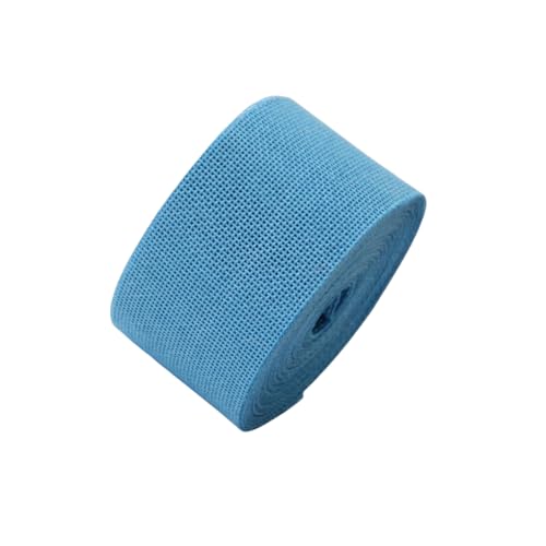 Zymoplas 5 CM Sackleinen Band Leinen DIY Handwerk Tragbare Natürliche Gewebte Rolle Flexible Modische Party Dekorationen Hochzeit Zuhause, Dunkelblau 2 von Zymoplas