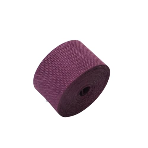 Zymoplas 5 CM Sackleinen Band Leinen DIY Handwerk Tragbare Natürliche Gewebte Rolle Flexible Modische Party Dekorationen Hochzeit Zuhause, Modena von Zymoplas