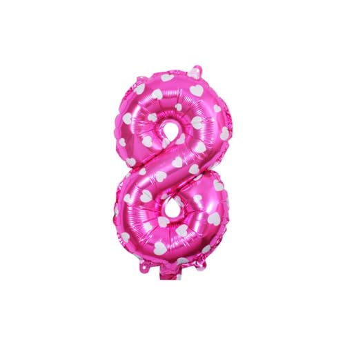 Zymoplas Buchstabenballons für Hochzeits und Geburtstagsdekorationen, Aluminiumlegierung, Buchstaben, Geburtstagsfeier, Hochzeitsdekoration, einfach, Rosa,8, 16 Zoll Zymoplas Buchstabenballons für Hochzeits und Geburtstagsdekorationen, Aluminiumlegierung, Buchstaben, Geburtstagsfeier, Hochzeitsdekoration, einfach, Rosa,8, 16 Zoll von Zymoplas
