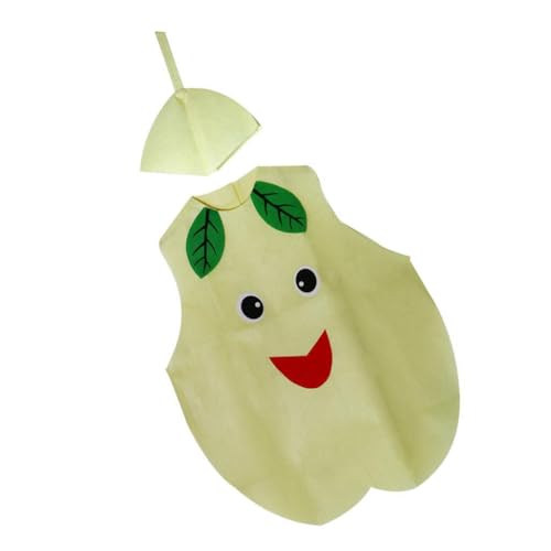 Zymoplas Farbenfroher Kinder Anzug mit Chili Motiv für Jungen und Mädchen für Kindertagsparty, Kostüm, Obst Kostüm, Kinderbirne Zymoplas Farbenfroher Kinder Anzug mit Chili Motiv für Jungen und Mädchen für Kindertagsparty, Kostüm, Obst Kostüm, Kinderbirne von Zymoplas