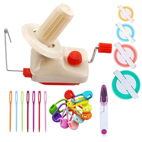 Zymoplas Nadelwickler Häkelmaschine Multifuctional Crafting Knitting Needlecrafts Holders Unnötige Wickler zum Basteln, 03 Zymoplas Nadelwickler Häkelmaschine Multifuctional Crafting Knitting Needlecrafts Holders Unnötige Wickler zum Basteln, 03 von Zymoplas
