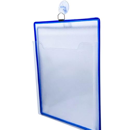 Zymoplas Transparente Box Tasche mit großer Kapazität, Hängetasche, dicke, schmutzabweisende Aufbewahrungstasche zum Aufhängen in Heimbüros und Schlafsälen von Zymoplas