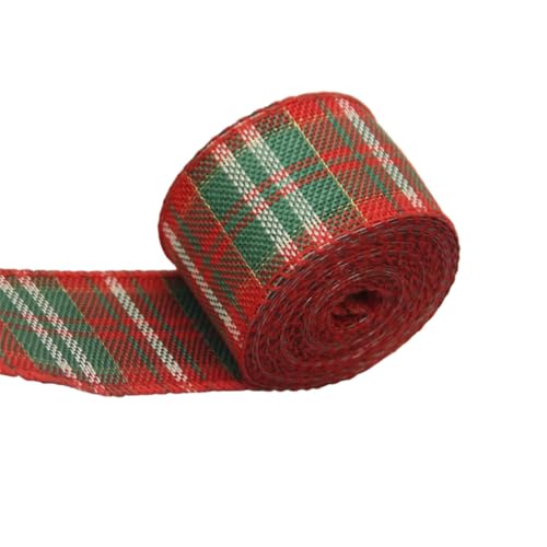 Zymoplas Weihnachtsbänder Partydekoration Karierte Hausdekorationen Wickelschleife Dekoratives Zubehör zum Feiern, 1 Breite 4cm Zymoplas Weihnachtsbänder Partydekoration Karierte Hausdekorationen Wickelschleife Dekoratives Zubehör zum Feiern, 1 Breite 4cm von Zymoplas