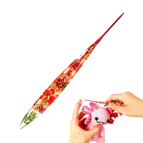 Zyntora Häkelnadeln | Blumen Harz Griff Häkelnadel Garn Haken - Rutschfeste Häkelnadel Für Anfänger Erwachsene Handwerk Enthusiasten Hüte Geburtstag Schals Pullover Zyntora Häkelnadeln | Blumen Harz Griff Häkelnadel Garn Haken - Rutschfeste Häkelnadel Für Anfänger Erwachsene Handwerk Enthusiasten Hüte Geburtstag Schals Pullover von Zyntora