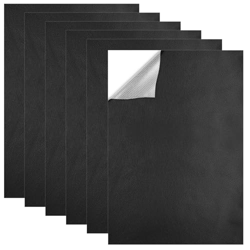 6 Stück Lederflicken Selbstklebend Schwarz 21x30cm Leder Reparatur Patch, Kunstleder Selbstklebend Lederflicken für Sofas Couch Autositze Möbel Reparatur, Leder Renovierung 6 Stück Lederflicken Selbstklebend Schwarz 21x30cm Leder Reparatur Patch, Kunstleder Selbstklebend Lederflicken für Sofas Couch Autositze Möbel Reparatur, Leder Renovierung von Zyren