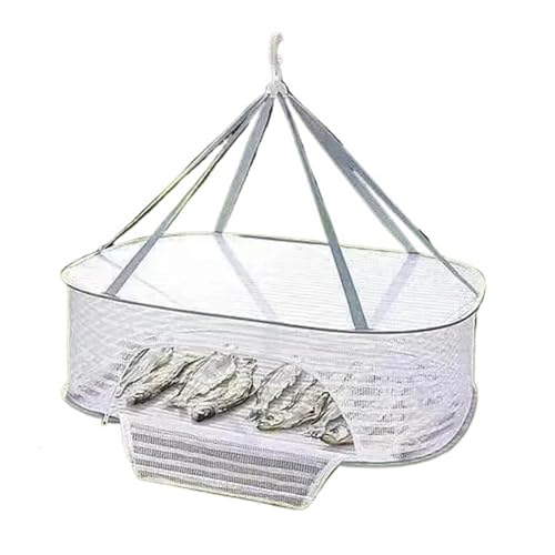 Kräuternetztrockner, zusammenklappbar, for Trocknen von Fischen zu Hause, fliegensicherer Käfig, Trockennetz, Artefakt for Trockenwaren, faltbarer Trockenkorb for den Balkon für Wohnungen, Wäscherei(C Kräuternetztrockner, zusammenklappbar, for Trocknen von Fischen zu Hause, fliegensicherer Käfig, Trockennetz, Artefakt for Trockenwaren, faltbarer Trockenkorb for den Balkon für Wohnungen, Wäscherei(C von ZythrXLate