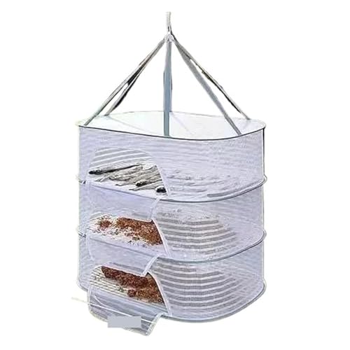Kräuternetztrockner, zusammenklappbar, for Trocknen von Fischen zu Hause, fliegensicherer Käfig, Trockennetz, Artefakt for Trockenwaren, faltbarer Trockenkorb for den Balkon für Wohnungen, Wäscherei(C Kräuternetztrockner, zusammenklappbar, for Trocknen von Fischen zu Hause, fliegensicherer Käfig, Trockennetz, Artefakt for Trockenwaren, faltbarer Trockenkorb for den Balkon für Wohnungen, Wäscherei(C von ZythrXLate