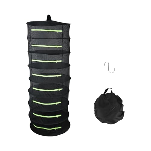 Schichten-Trockennetz for Kräuter, zusammenklappbares Trockengestell, Trockner-Netztasche, Kräuter-Trockennetz mit Reißverschluss for Blumen, Knospen, Pflanzen, Hängekorb für Wohnungen, Wäscherei(8 La Schichten-Trockennetz for Kräuter, zusammenklappbares Trockengestell, Trockner-Netztasche, Kräuter-Trockennetz mit Reißverschluss for Blumen, Knospen, Pflanzen, Hängekorb für Wohnungen, Wäscherei(8 La von ZythrXLate