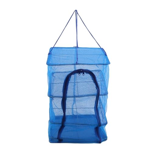ZythrXLate 4-lagiges Fischnetz-Trocknungsgestell, zusammenklappbar, tragbar, Netz for Aufhängen, multifunktionale Aufbewahrung, Trocknertasche for Gemüse und Fischgerichte für Wohnungen, Wäscherei ZythrXLate 4-lagiges Fischnetz-Trocknungsgestell, zusammenklappbar, tragbar, Netz for Aufhängen, multifunktionale Aufbewahrung, Trocknertasche for Gemüse und Fischgerichte für Wohnungen, Wäscherei von ZythrXLate