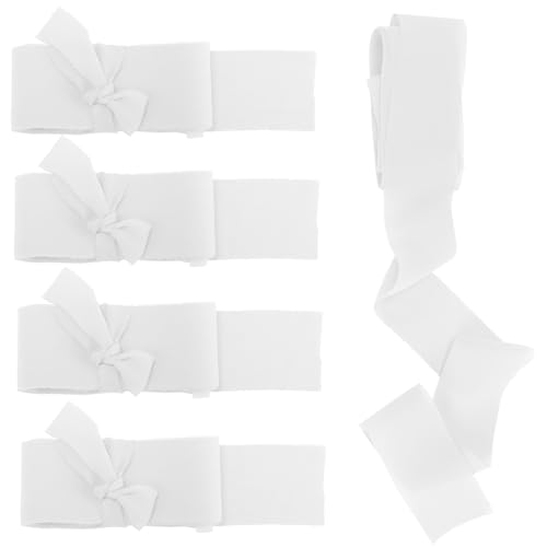Zythrem 5pc Seidenband Dekorationsband, 3.8cm*2.7m Satinband Geschenkband Schleifenband Geschenkschleifen für Taufe Geburtstag Deko Geschenkverpackung Hochzeit Geschenkverpackung Brautstrauß Weiss Zythrem 5pc Seidenband Dekorationsband, 3.8cm*2.7m Satinband Geschenkband Schleifenband Geschenkschleifen für Taufe Geburtstag Deko Geschenkverpackung Hochzeit Geschenkverpackung Brautstrauß Weiss von Zythrem