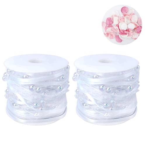 Zythrem 2 Rolle 14M Perlenband Weiß Brautstrauß perlenschnur Perlengirlande geschenkband hochzeit spitzenband creme Eugen Transparentes spitzenborte kit Hochzeit Geburtstag Zythrem 2 Rolle 14M Perlenband Weiß Brautstrauß perlenschnur Perlengirlande geschenkband hochzeit spitzenband creme Eugen Transparentes spitzenborte kit Hochzeit Geburtstag von Zythrem