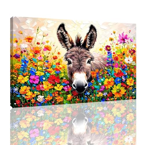 Blumen Malen Nach Zahlen Erwachsene mit Rahmen, Malen Nach Zahlen Tiere Paint by Numbers Adult Knitterfreie Leinwand Kit, DIY Handgemalt Ölgemälde Kreativ Set, Geschenke für Frauen 70X100CM,kk-6 Blumen Malen Nach Zahlen Erwachsene mit Rahmen, Malen Nach Zahlen Tiere Paint by Numbers Adult Knitterfreie Leinwand Kit, DIY Handgemalt Ölgemälde Kreativ Set, Geschenke für Frauen 70X100CM,kk-6 von Zyupwjyy