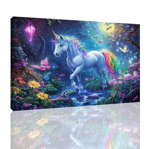 Einhorn Malen Nach Zahlen Erwachsene mit Rahmen, Malen Nach Zahlen Dschungel Paint by Numbers Adult Knitterfreie Leinwand Kit, DIY Handgemalt Ölgemälde Kreativ Set, Geschenke für Frauen 60X90CM,kk-46 Einhorn Malen Nach Zahlen Erwachsene mit Rahmen, Malen Nach Zahlen Dschungel Paint by Numbers Adult Knitterfreie Leinwand Kit, DIY Handgemalt Ölgemälde Kreativ Set, Geschenke für Frauen 60X90CM,kk-46 von Zyupwjyy