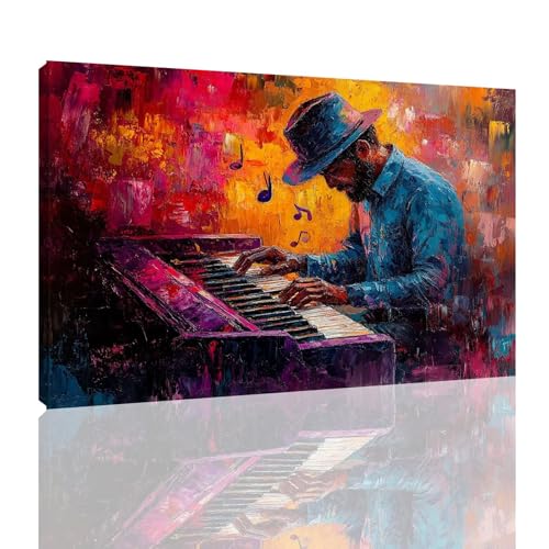 Klavier Malen Nach Zahlen Erwachsene mit Rahmen, Malen Nach Zahlen Mann Paint by Numbers Adult Knitterfreie Leinwand Kit, DIY Handgemalt Ölgemälde Kreativ Set, Geschenke für Frauen 90X120CM,kk-36 Klavier Malen Nach Zahlen Erwachsene mit Rahmen, Malen Nach Zahlen Mann Paint by Numbers Adult Knitterfreie Leinwand Kit, DIY Handgemalt Ölgemälde Kreativ Set, Geschenke für Frauen 90X120CM,kk-36 von Zyupwjyy