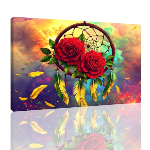 Malen Nach Zahlen Erwachsene Blumen Paint by Numbers Traumfänger Malen Nach Zahlen mit Rahmen 50x60cm DIY Handgemalt Ölgemälde Mit Pinseln und Acrylfarbe,Knitterfreie Leinwand,Deko Wohnzimmer,kk-27 Malen Nach Zahlen Erwachsene Blumen Paint by Numbers Traumfänger Malen Nach Zahlen mit Rahmen 50x60cm DIY Handgemalt Ölgemälde Mit Pinseln und Acrylfarbe,Knitterfreie Leinwand,Deko Wohnzimmer,kk-27 von Zyupwjyy