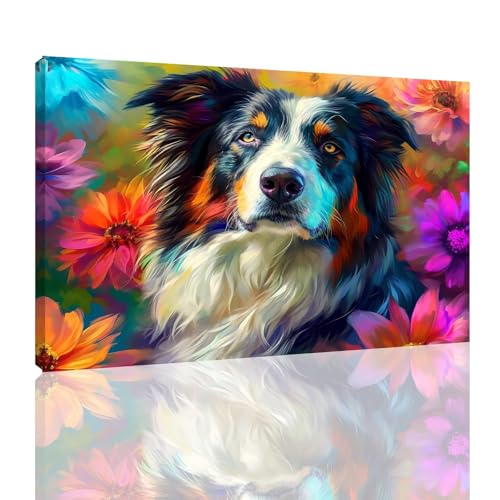 Malen Nach Zahlen Erwachsene Hund Paint by Numbers Tiere Malen Nach Zahlen mit Rahmen 80x100cm DIY Handgemalt Ölgemälde Set Mit 3 Pinseln und Acrylfarbe, Knitterfreie Leinwand, Deko Wohnzimmer,kk-9 Malen Nach Zahlen Erwachsene Hund Paint by Numbers Tiere Malen Nach Zahlen mit Rahmen 80x100cm DIY Handgemalt Ölgemälde Set Mit 3 Pinseln und Acrylfarbe, Knitterfreie Leinwand, Deko Wohnzimmer,kk-9 von Zyupwjyy