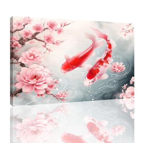Malen Nach Zahlen Erwachsene Koi Paint by Numbers Blumen Malen Nach Zahlen mit Rahmen 50x60cm DIY Handgemalt Ölgemälde Set Mit 3 Pinseln und Acrylfarbe, Knitterfreie Leinwand, Deko Wohnzimmer,kk-21 Malen Nach Zahlen Erwachsene Koi Paint by Numbers Blumen Malen Nach Zahlen mit Rahmen 50x60cm DIY Handgemalt Ölgemälde Set Mit 3 Pinseln und Acrylfarbe, Knitterfreie Leinwand, Deko Wohnzimmer,kk-21 von Zyupwjyy