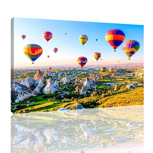 Malen Nach Zahlen Erwachsene London Paint by Numbers Ballon Malen Nach Zahlen mit Rahmen 30x40cm DIY Handgemalt Ölgemälde Set Mit 3 Pinseln und Acrylfarbe, Knitterfreie Leinwand, Deko Wohnzimmer,kk-13 von Zyupwjyy