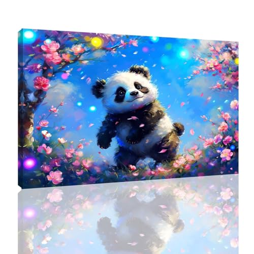 Panda Malen Nach Zahlen Erwachsene mit Rahmen, Malen Nach Zahlen Tiere Paint by Numbers Adult Knitterfreie Leinwand Kit, DIY Handgemalt Ölgemälde Kreativ Set, Geschenke für Frauen 90X120CM,kk-20 Panda Malen Nach Zahlen Erwachsene mit Rahmen, Malen Nach Zahlen Tiere Paint by Numbers Adult Knitterfreie Leinwand Kit, DIY Handgemalt Ölgemälde Kreativ Set, Geschenke für Frauen 90X120CM,kk-20 von Zyupwjyy
