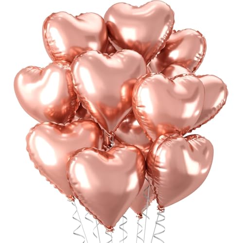 a ray of sunshine 30 Stück 18 Zoll Herzballons,Herz Folienballon,Herzform Heliumballons für Party,Geburtstag,Valentinstag,Hochzeit,Verlobung,Muttertag Dekoration a ray of sunshine 30 Stück 18 Zoll Herzballons,Herz Folienballon,Herzform Heliumballons für Party,Geburtstag,Valentinstag,Hochzeit,Verlobung,Muttertag Dekoration von a ray of sunshine