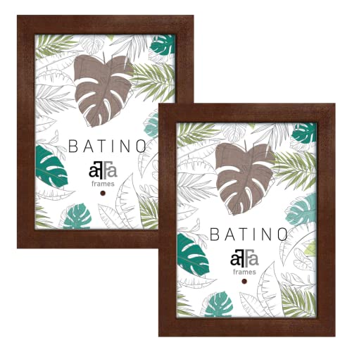 aFFa frames, Batino, 2er Set Bilderrahmen Holz, photo frame, holzrahmen mit Acrylglasfront, HDF-Hintergrund, bilderrahmen Braun, A3, 29,7x42 cm aFFa frames, Batino, 2er Set Bilderrahmen Holz, photo frame, holzrahmen mit Acrylglasfront, HDF-Hintergrund, bilderrahmen Braun, A3, 29,7x42 cm von aFFa frames