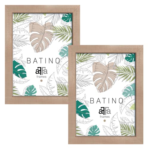 aFFa frames, Batino, 2er Set Bilderrahmen Holz, photo frame, holzrahmen mit Acrylglasfront, HDF-Hintergrund, bilderrahmen natur, 15x21 cm aFFa frames, Batino, 2er Set Bilderrahmen Holz, photo frame, holzrahmen mit Acrylglasfront, HDF-Hintergrund, bilderrahmen natur, 15x21 cm von aFFa frames