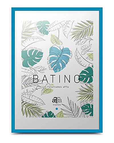 aFFa frames, Batino, Bilderrahmen Holz, hell, holzrahmen, the frame, mit Acrylglasfront, HDF-Hintergrund, bilderrahmen Blau, A4, 21x29,7cm aFFa frames, Batino, Bilderrahmen Holz, hell, holzrahmen, the frame, mit Acrylglasfront, HDF-Hintergrund, bilderrahmen Blau, A4, 21x29,7cm von aFFa frames