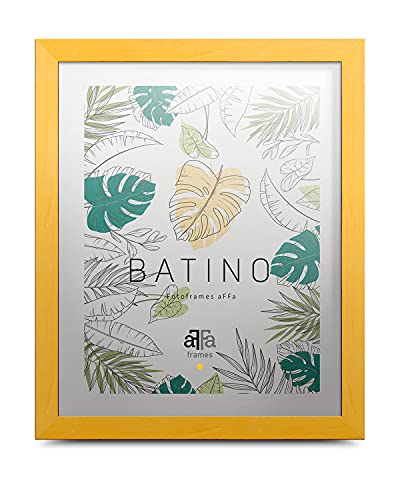 aFFa frames, Batino, Bilderrahmen Holz, the frame, holzrahmen, mit Acrylglasfront, HDF-Hintergrund, gelb bilderrahmen 24x30 cm aFFa frames, Batino, Bilderrahmen Holz, the frame, holzrahmen, mit Acrylglasfront, HDF-Hintergrund, gelb bilderrahmen 24x30 cm von aFFa frames