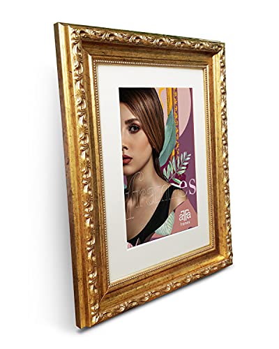 aFFa frames, Goldi, Bilderrahmen Holz, photo frame, ornamental, holzrahmen, Vintage Rahmen aus Holz mit Acrylglas, bilderrahmen gold 18x24 cm aFFa frames, Goldi, Bilderrahmen Holz, photo frame, ornamental, holzrahmen, Vintage Rahmen aus Holz mit Acrylglas, bilderrahmen gold 18x24 cm von aFFa frames