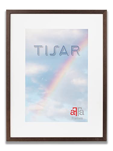 aFFa frames, Tisar, Bilderrahmen aus Holz, Hell, Rechteckig, Mit Acrylglasfront, Bronze, 40x50 cm von aFFa frames