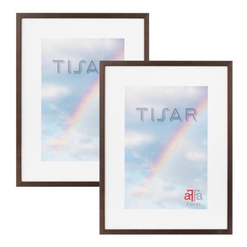 aFFa frames, Tisar Bilderrahmen-Set, 2 Bilderrahmen Holz, holzrahmen, photo frame, Rahmen aus Holz mit Acrylglas, Bronze Bilderrahmen A3, 29,7x42 cm aFFa frames, Tisar Bilderrahmen-Set, 2 Bilderrahmen Holz, holzrahmen, photo frame, Rahmen aus Holz mit Acrylglas, Bronze Bilderrahmen A3, 29,7x42 cm von aFFa frames