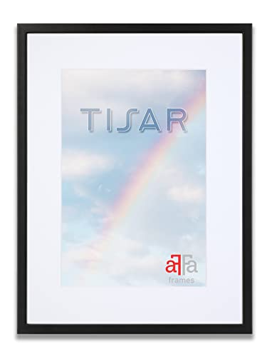 aFFa frames Tisar Bilderrahmen Holz mit Passepartout 30x40 cm Weiß, photo frame, holzrahmen, mit Acrylglasfront, HDF-Rückwand Schwarz bilderrahmen 40x50 cm aFFa frames Tisar Bilderrahmen Holz mit Passepartout 30x40 cm Weiß, photo frame, holzrahmen, mit Acrylglasfront, HDF-Rückwand Schwarz bilderrahmen 40x50 cm von aFFa frames